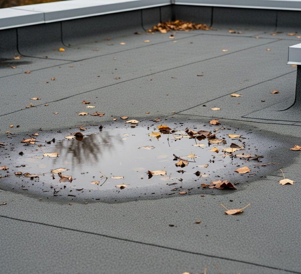 Daklekkage In Herfst Hoogeveen