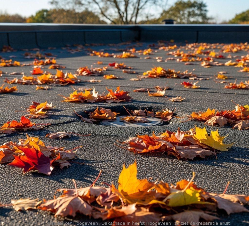 Dakschade In Herfst Hoogeveen
