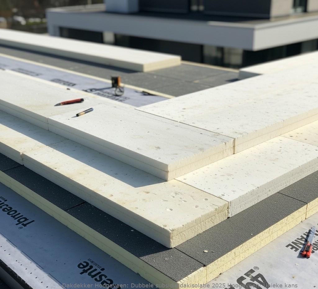 Dubbele Subsidie Dakisolatie 2025 Hoogeveen
